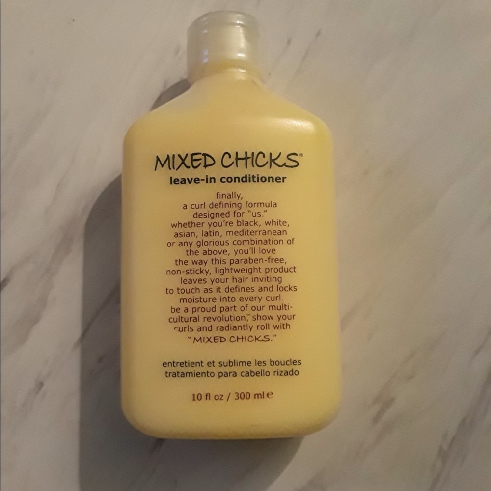 Mixed chicks leave in conditioner